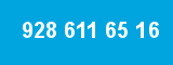 928 611 65 16